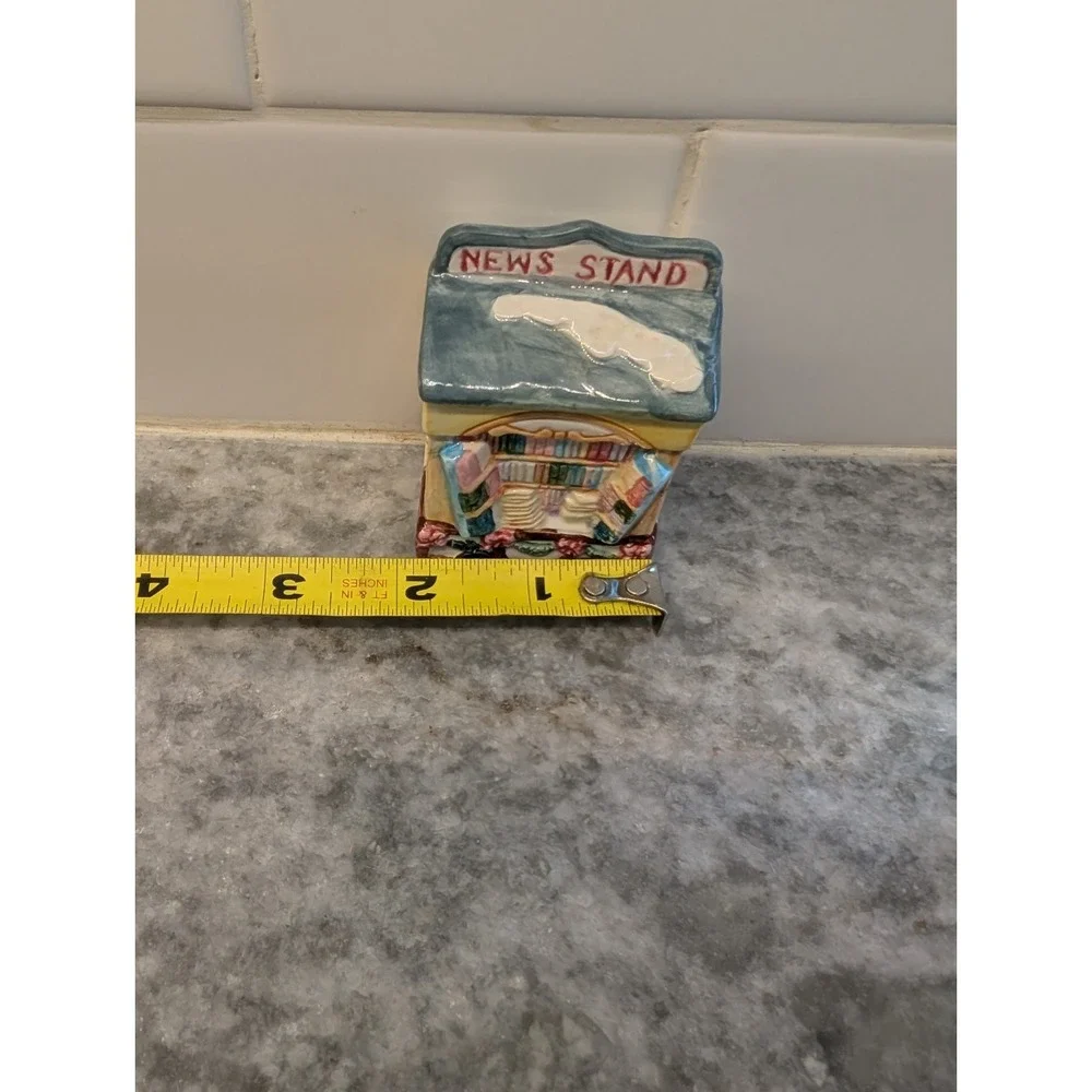 1995 Cosmos House Of Floyd Ceramic News Stand Salt/Pepper Shaker Replacement